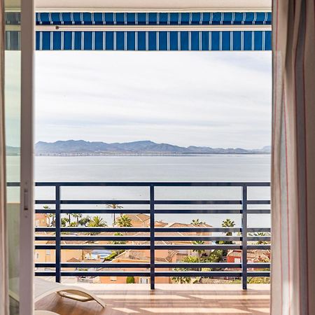 Apartamento The Manga Beach, Sea View Studio, Sandy Beach, Fibre-Wifi & Airco La Manga del Mar Menor Exterior foto