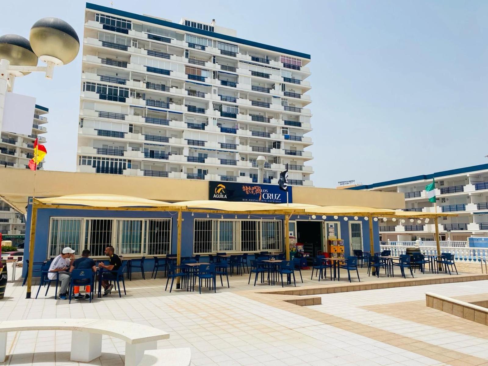 The Manga Beach Sea View Studio Crystal Clear Water & Sandy Beach, Fibre Wifi & Airco La Manga del Mar Menor Exterior foto